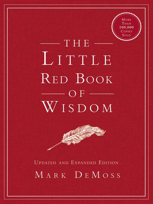 Title details for The Little Red Book of Wisdom by Mark DeMoss - Available